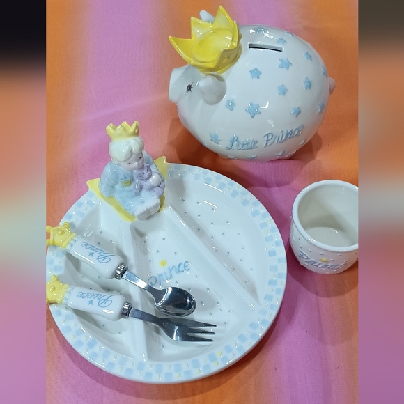 Mudpie 2000 Little Prince 5 Piece Set - Picture 1 of 13